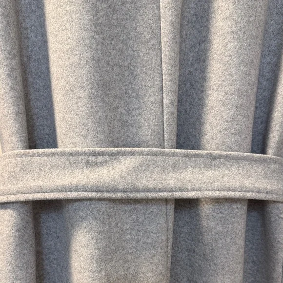 Forever 21 Light Gray Trench Winter Coat - Picture 9 of 10